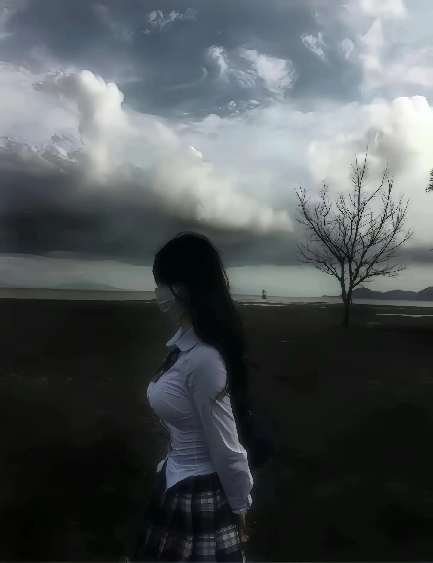 冷冰冰的世界 无法接触的你