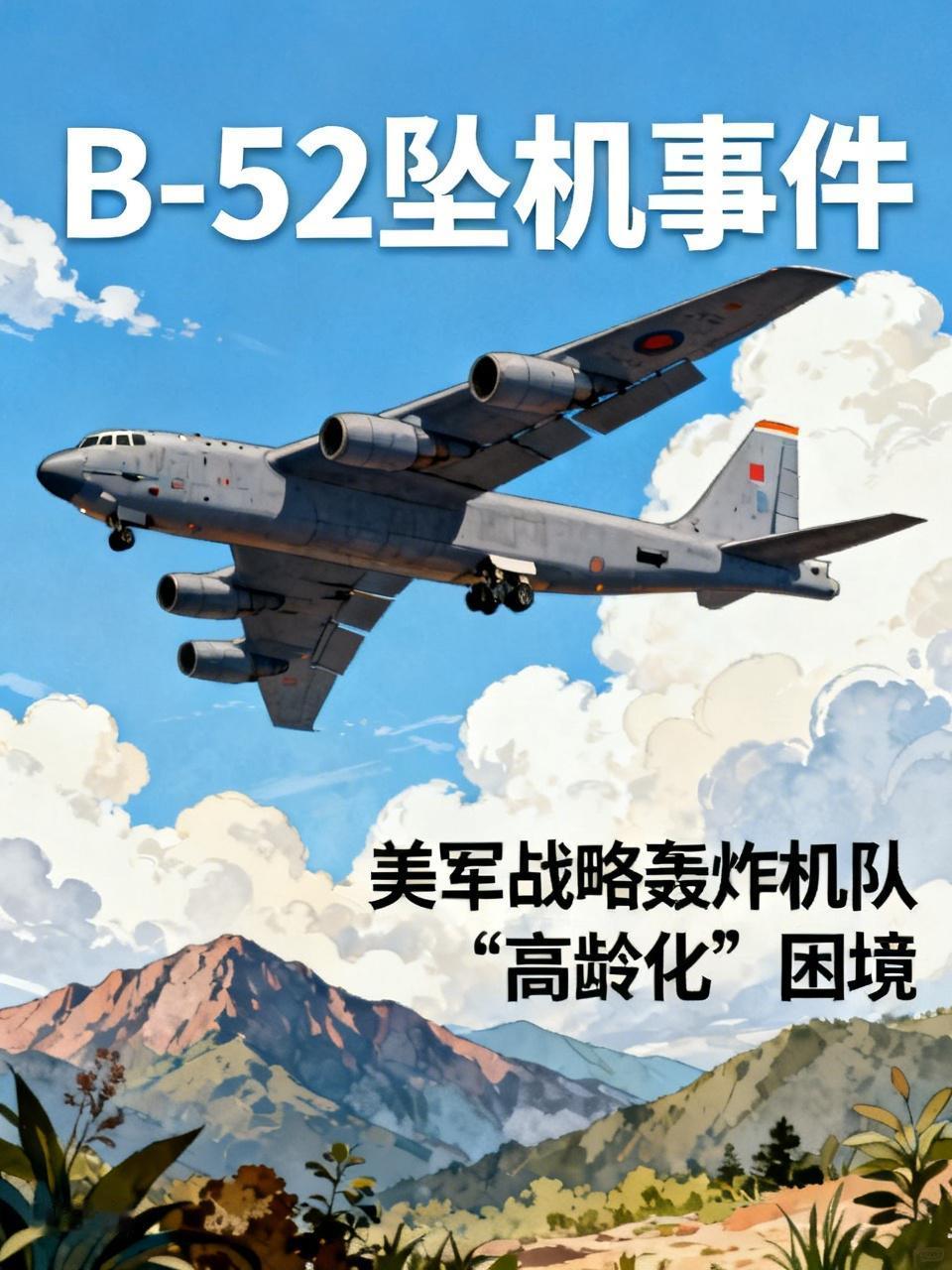 美军公布B-52H“同温层堡垒”坠机事件中5名机组人员名单，均为经验丰富的飞行教