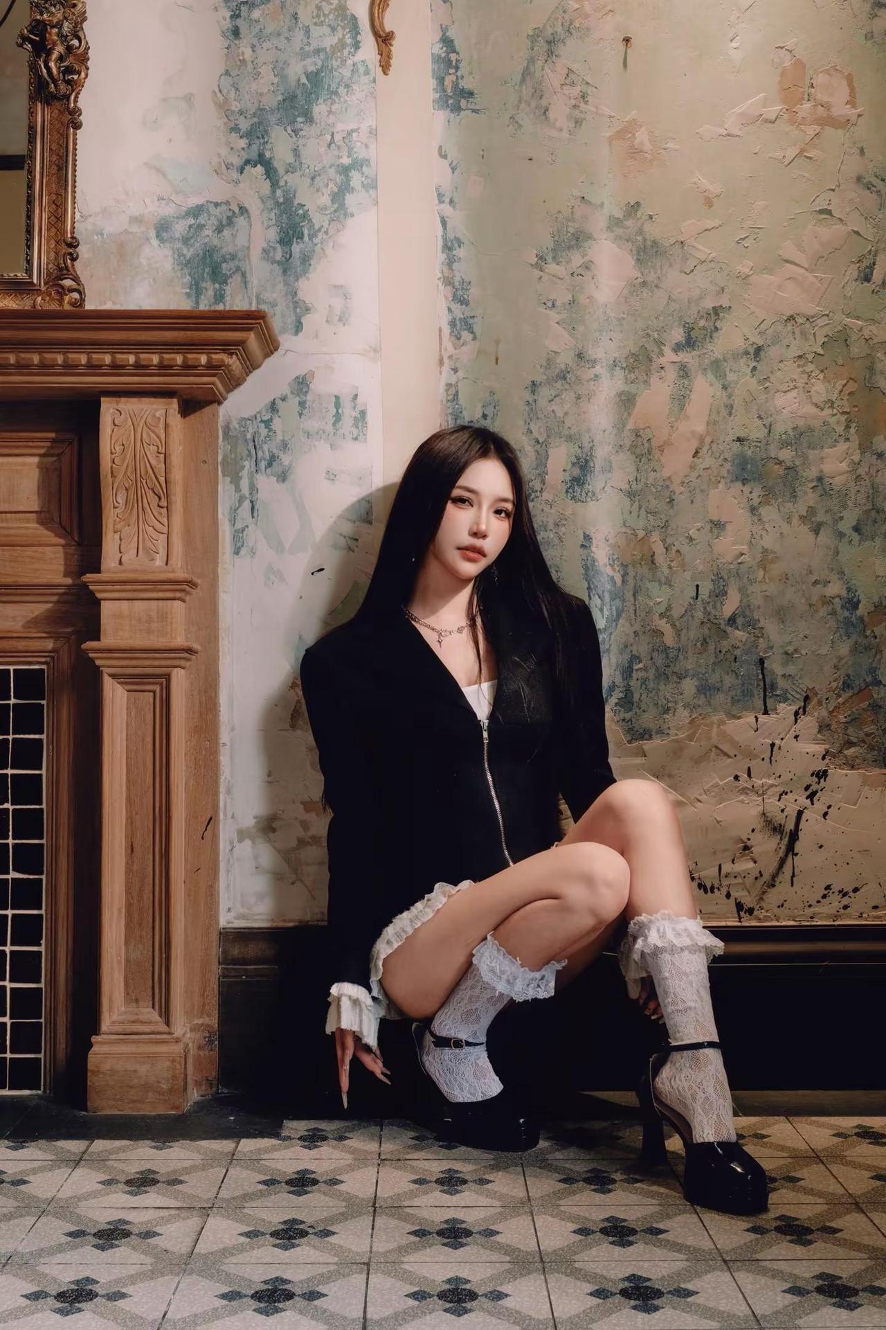 姐姐。御姐拍照姿势