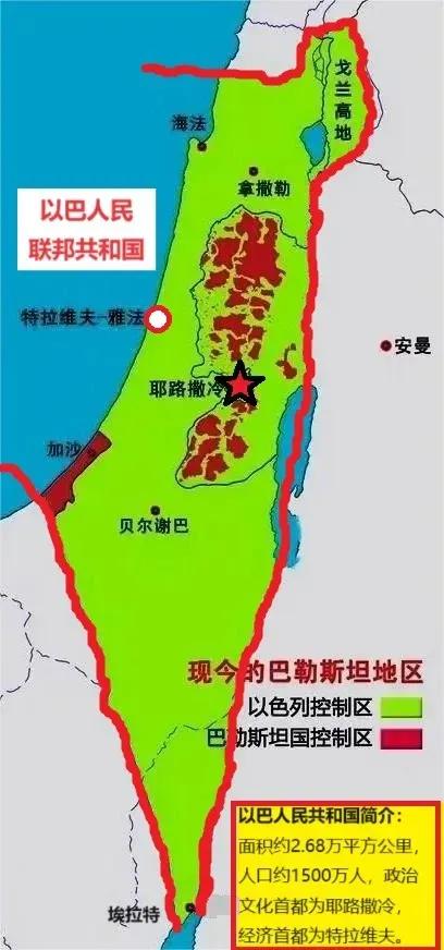 很多人希望以色列和巴勒斯坦联合建国，成立以巴人民联邦共和国，以此来结束持续不断的
