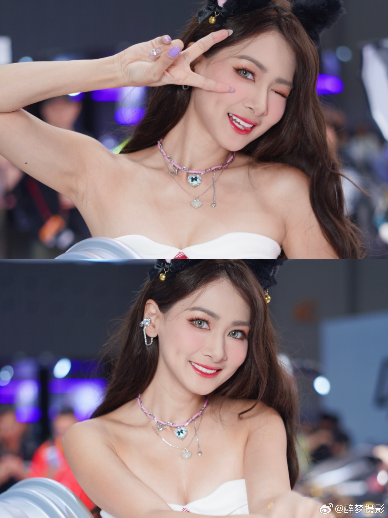 模特返片宝藏摄影博主推荐计划 模特：郑猫猫活动：佛山改装车展 备注：拍照调色是醉