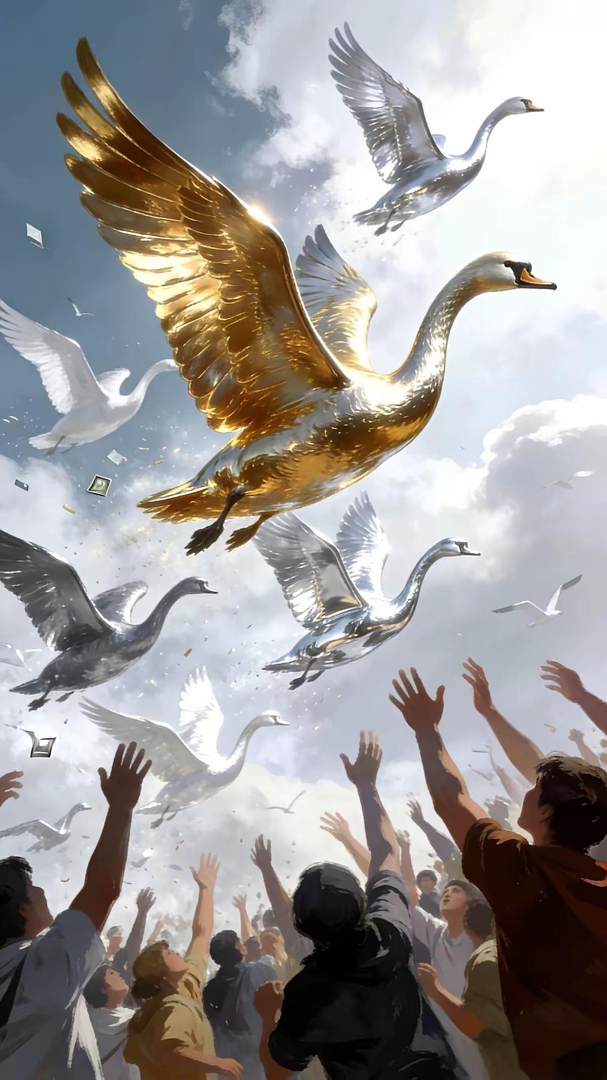 2026别盯黑天鹅灰犀牛了！金天鹅银天鹅才是真确定性，金价银价只涨不跌！
 
 