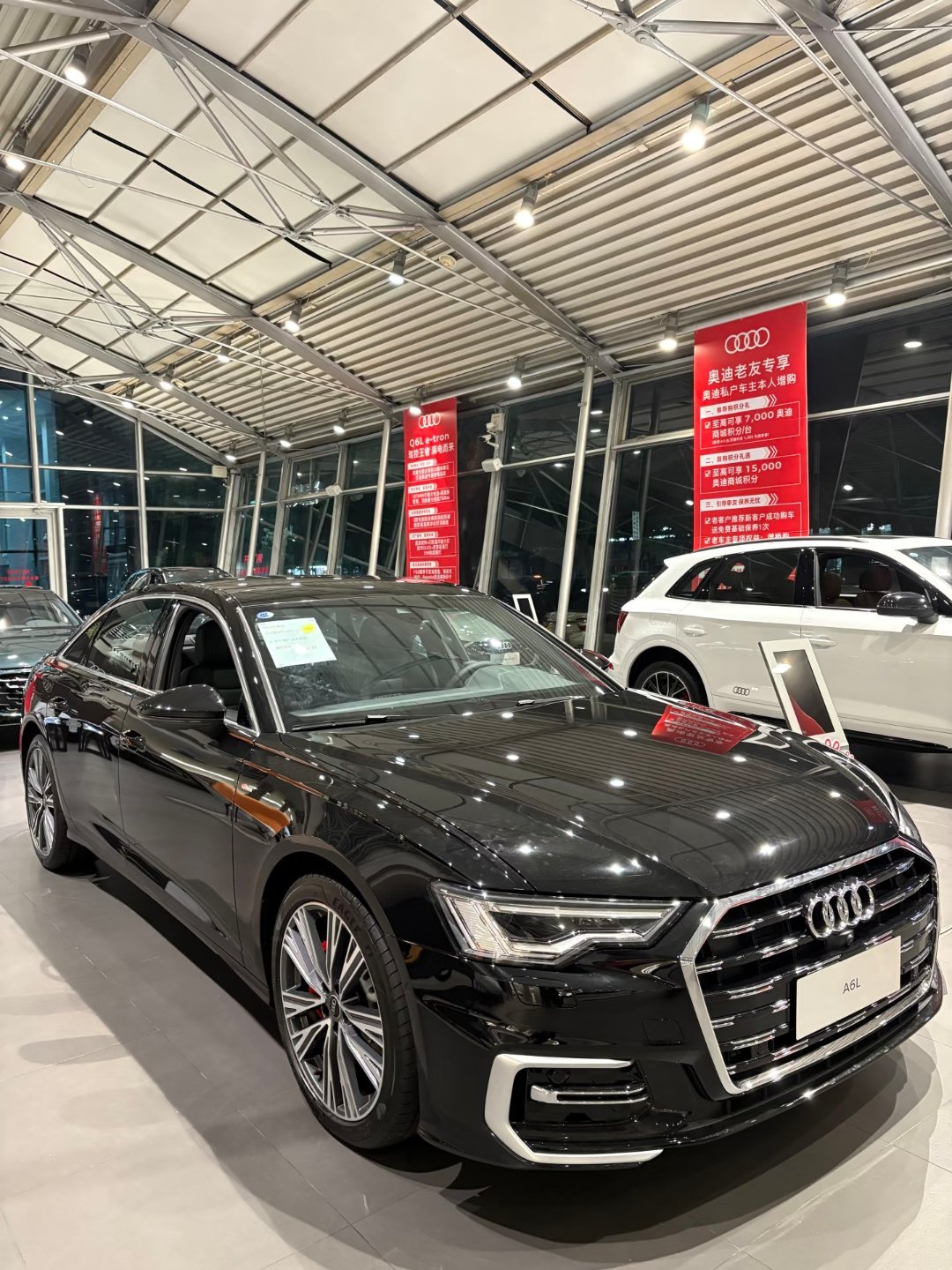 粉丝真实成交行情分享  车型：奥迪A6L 45臻选指导价：454900裸车价：3