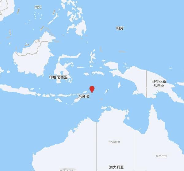 【欧洲地中海地震中心】发布，2025-11-19 01:50:58 在 群岛巴拉