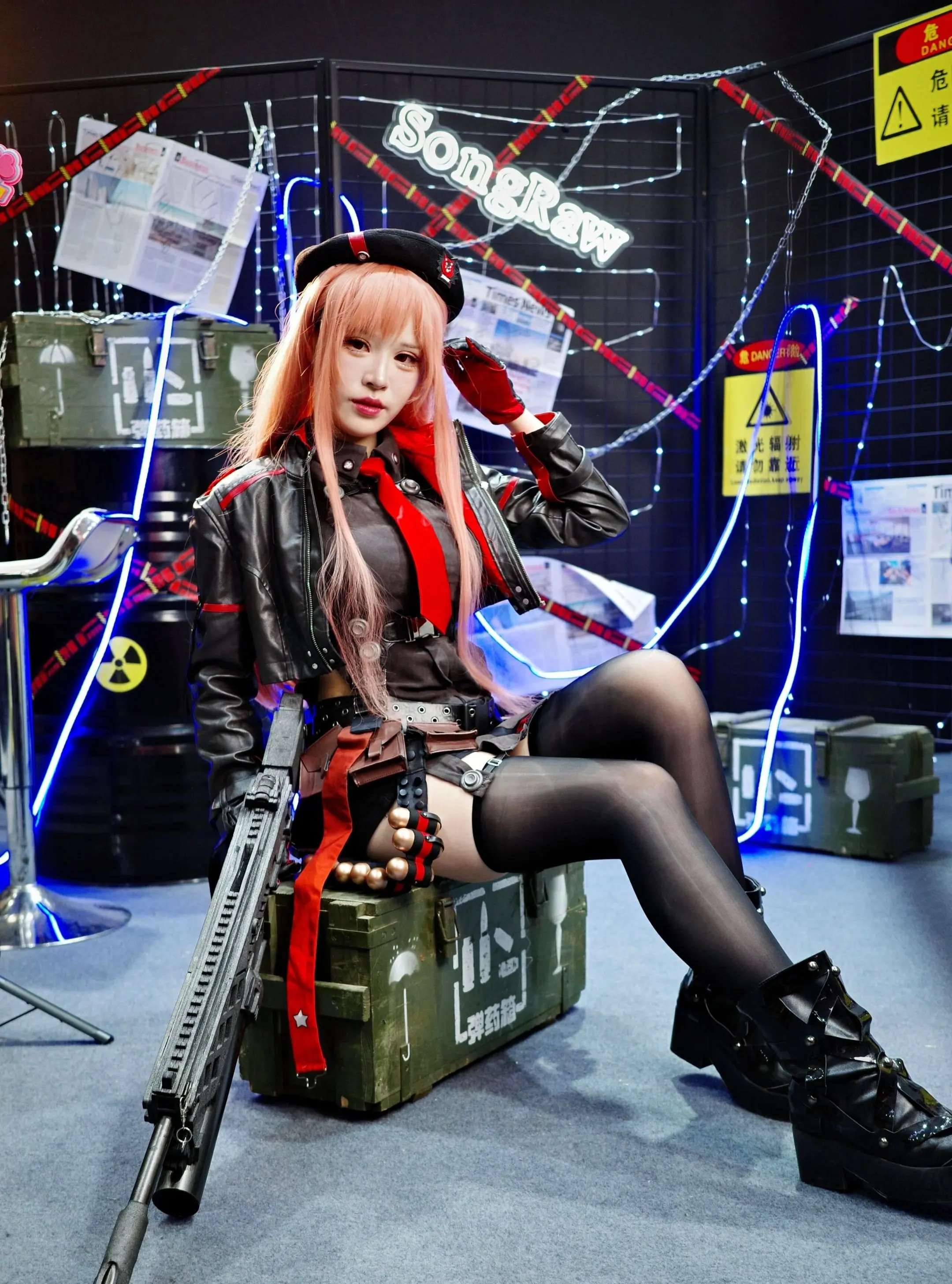 胜利女神拉毗 胜利女神nikke cosplay 漫展养眼造型大赏 这...