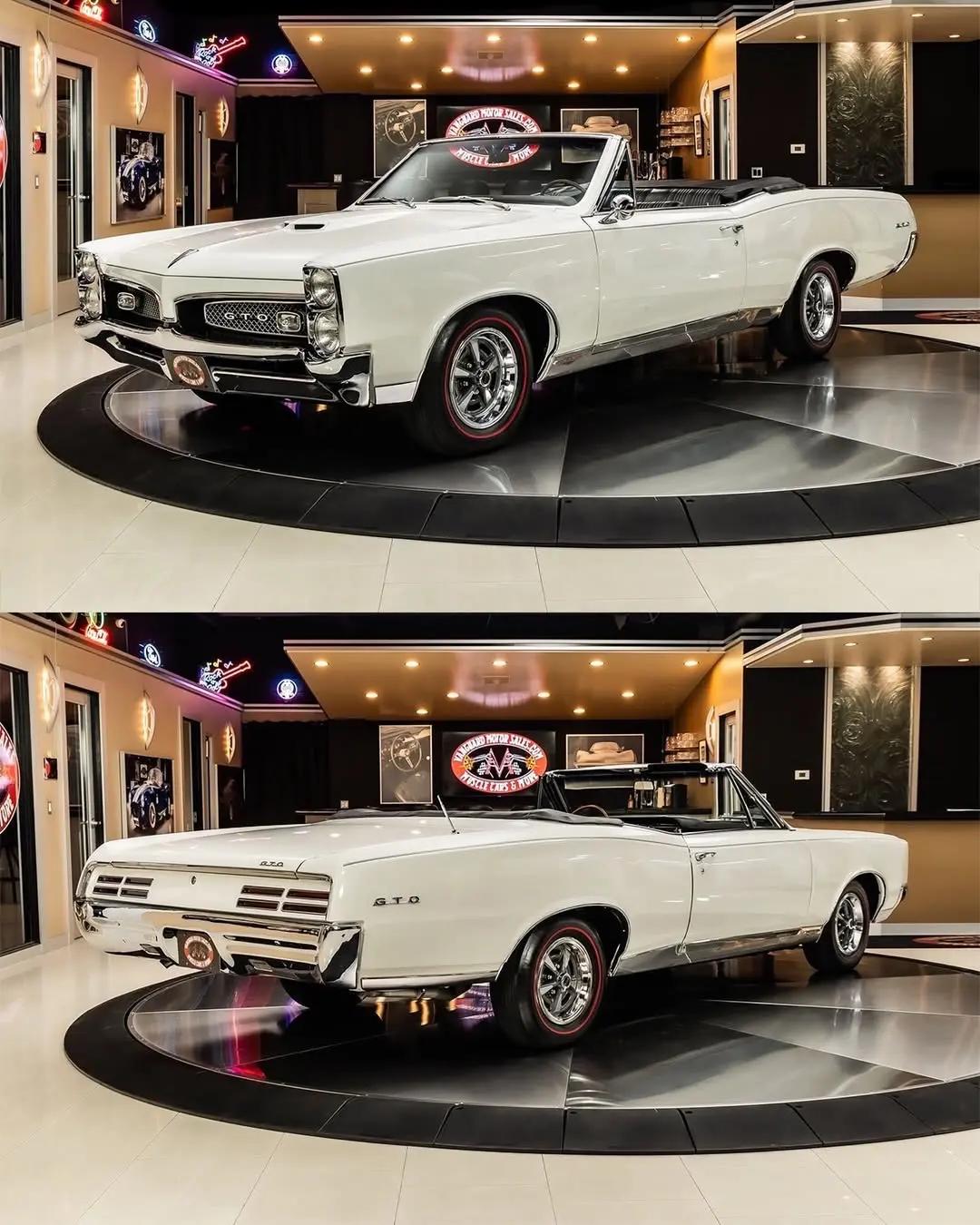1967款 Pontiac GTO Convertible，诞生于美式肌肉车文化