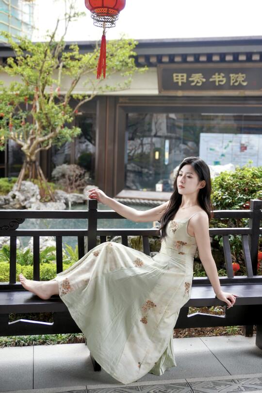 在金融城...住进了梦寐以求的中式园林！！🍃
