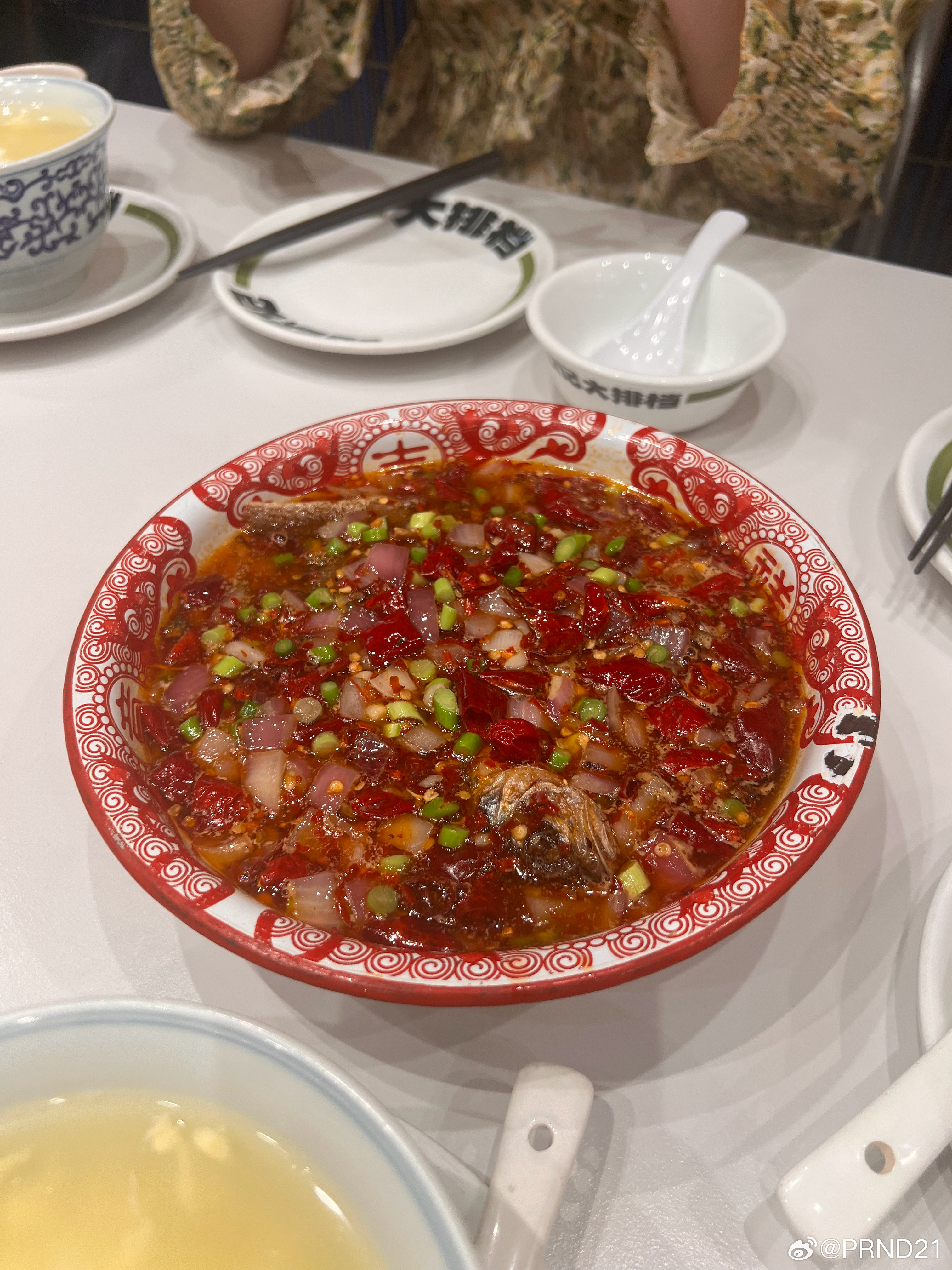 感觉这家江西菜应该是针对性地改进过吧，也不怎么辣啊…… 北京·欧记大排档·景德菜