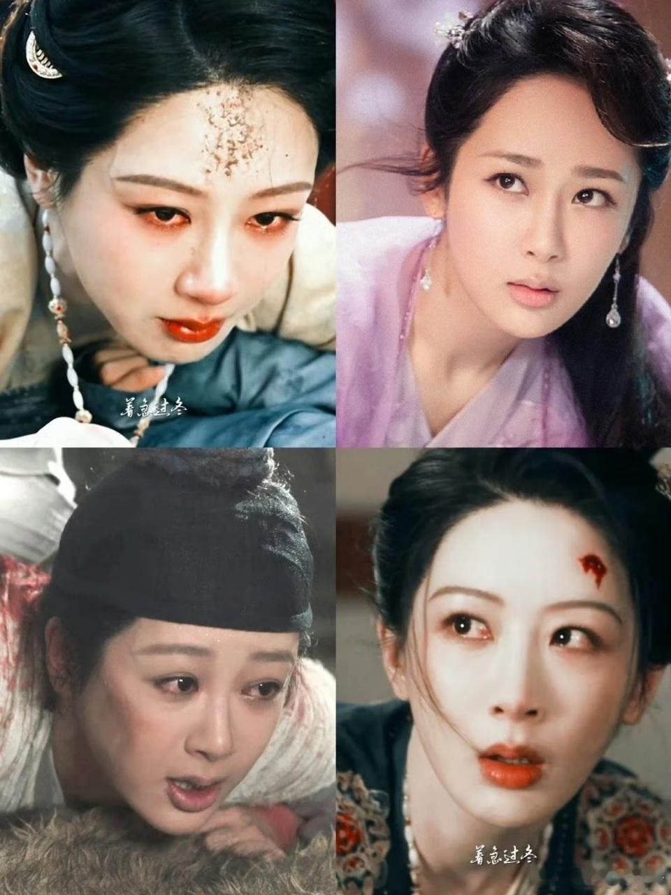 右上不贴双眼皮贴好看 ​​​