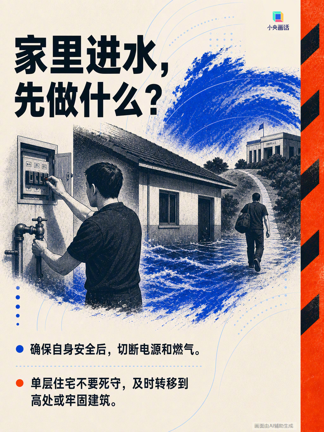 【这份暴雨避险指南关键时能救命】暴雨之下，涉水、避雨、开车、遇到积水该咋办？这些