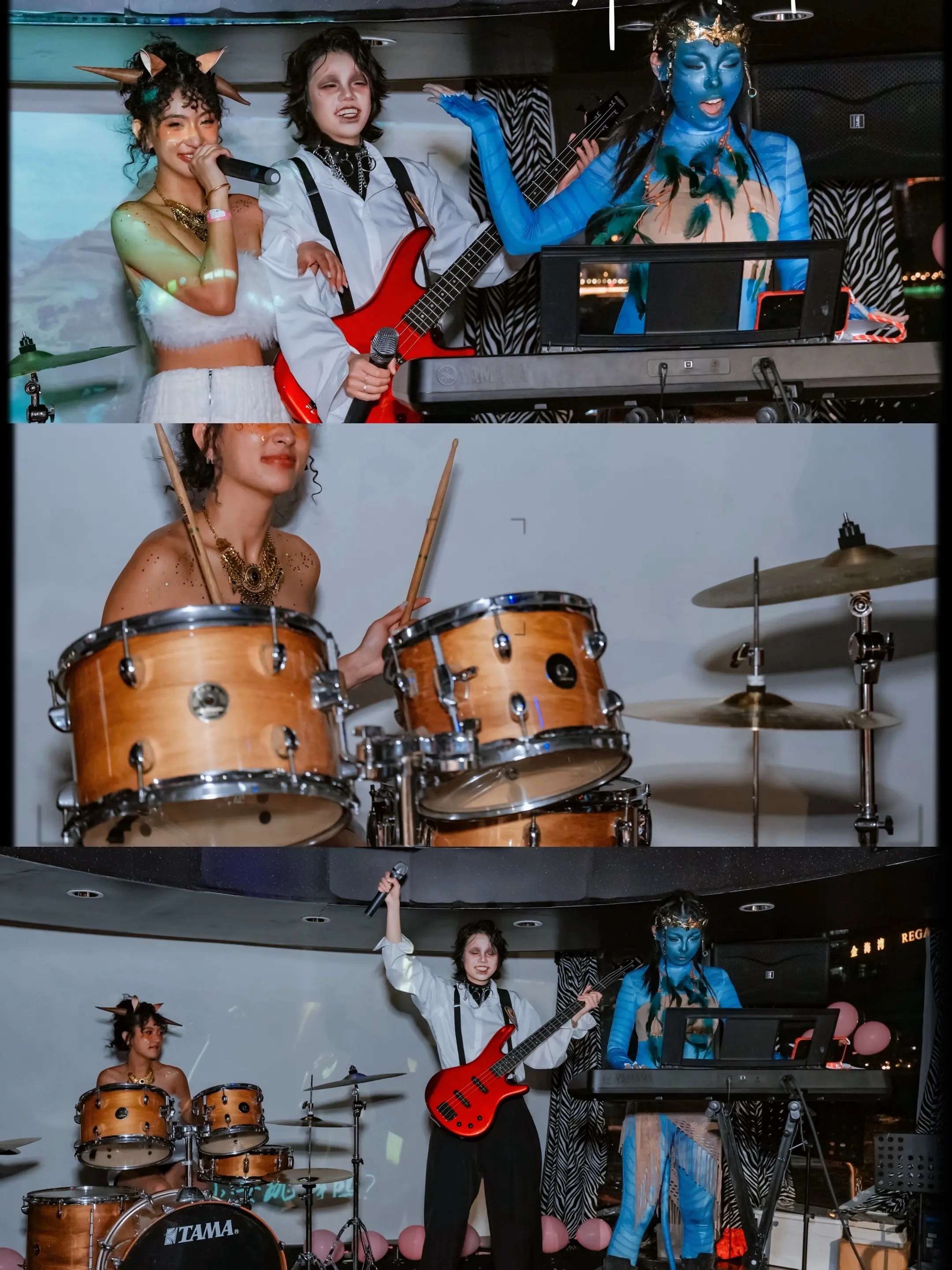 让我们红尘做伴，活得潇潇洒洒。哟酷酷年会cos主题，今夜尽兴