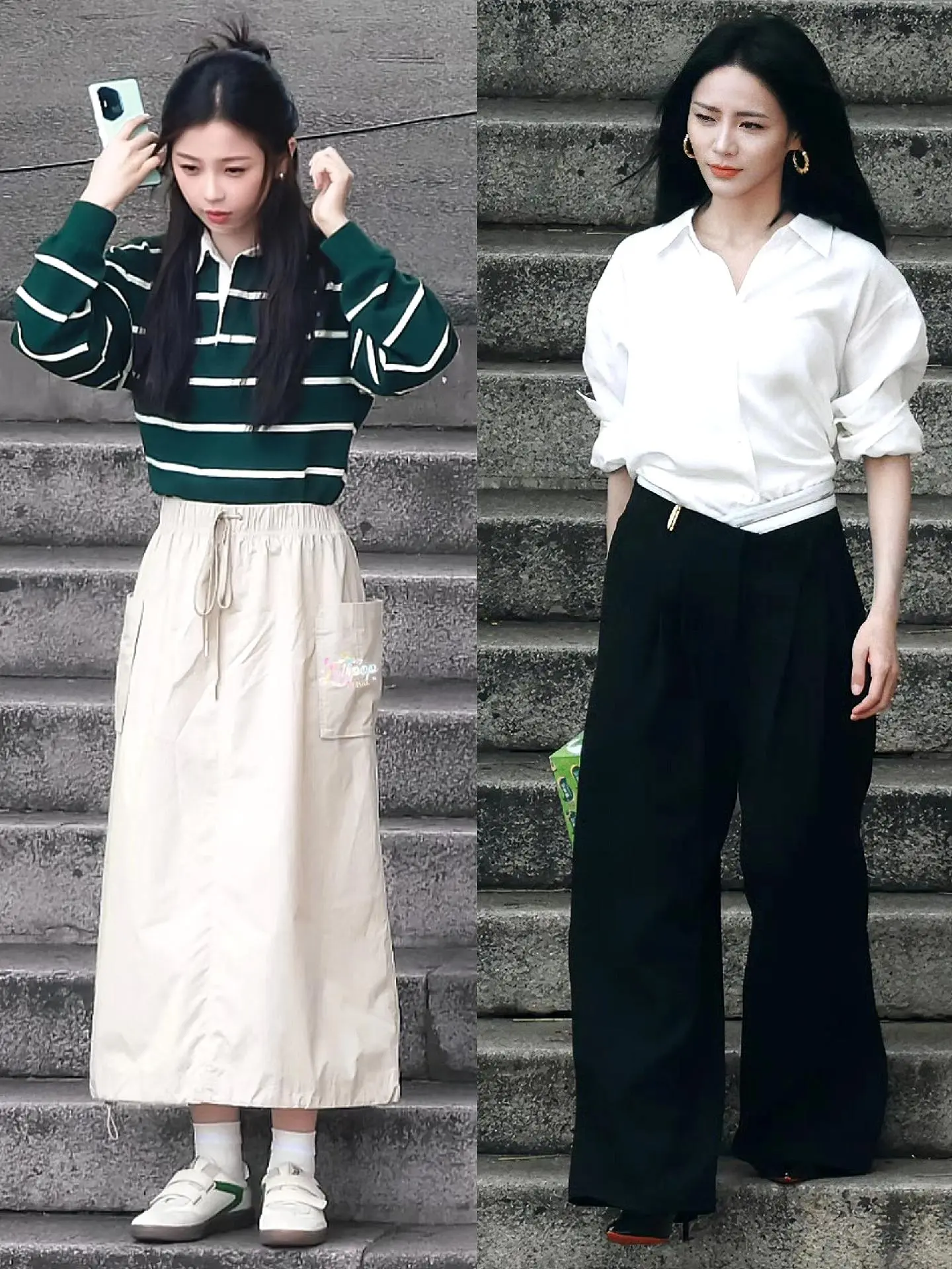 虞书欣&谢可寅，the9姐妹花在剧里同框。