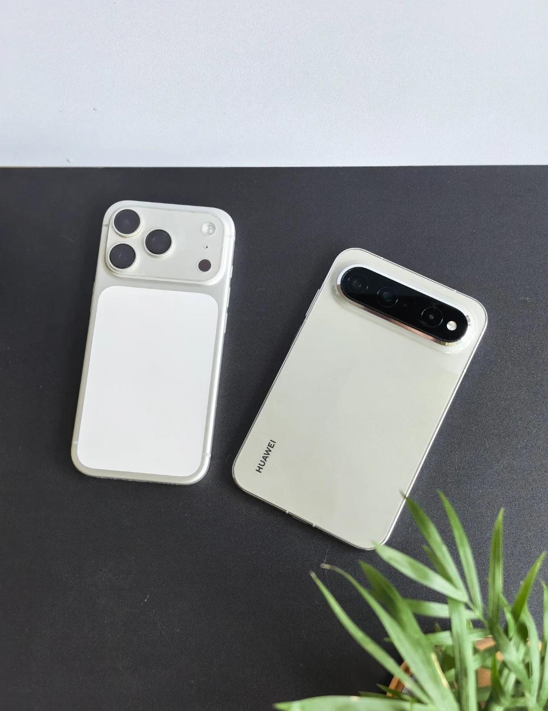 🍎双机党的理想型就是这样
一部iPhone17PM，一部华为阔直板
成年人不做
