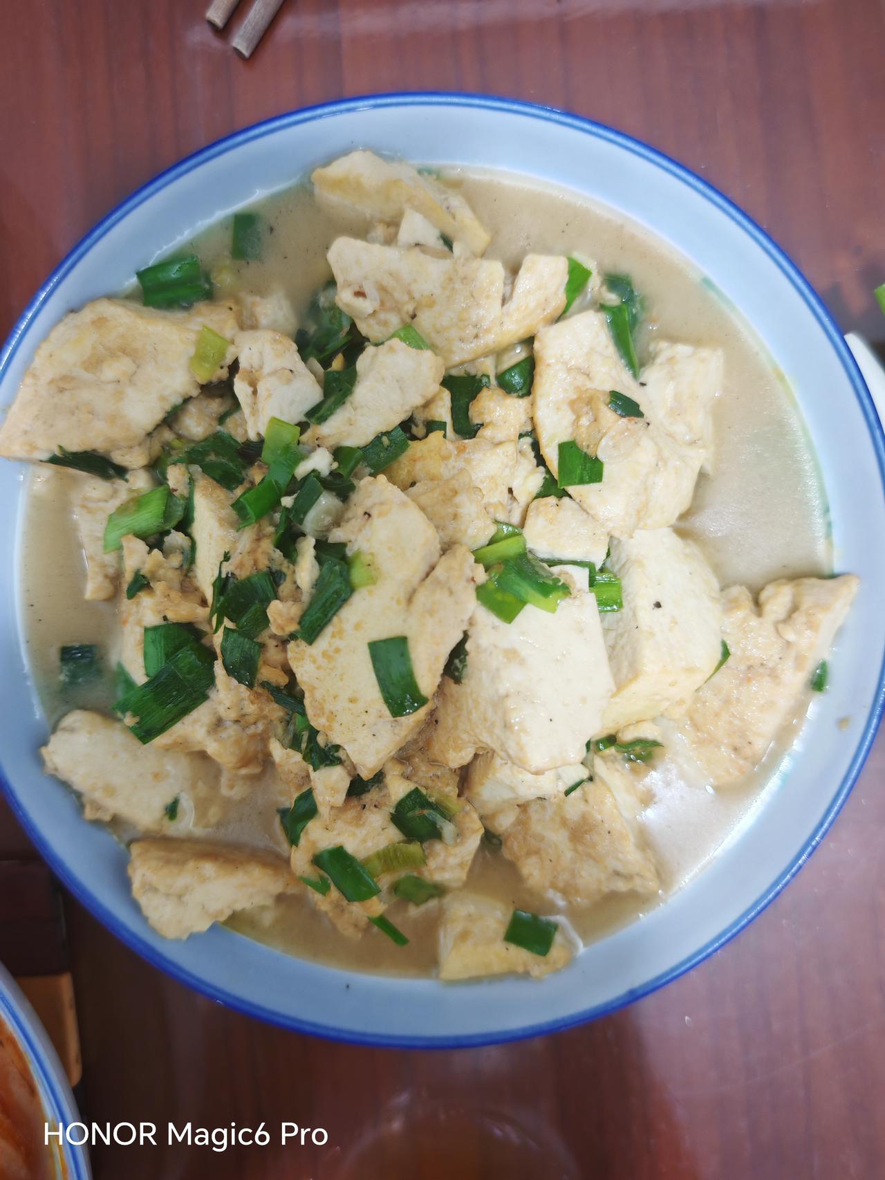 晚餐两莱~美味可口~扒鸡与豆腐