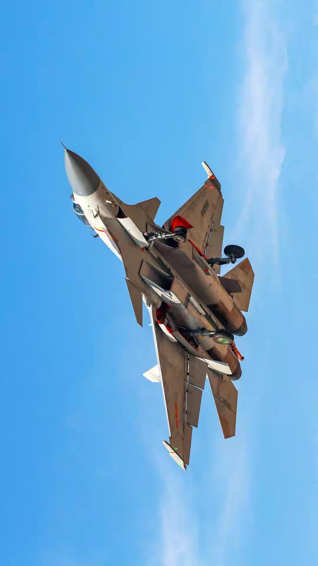 中国航母带刀侍卫

歼-15“飞鲨”与歼-16“潜龙”：中国海空利剑的双重奏
