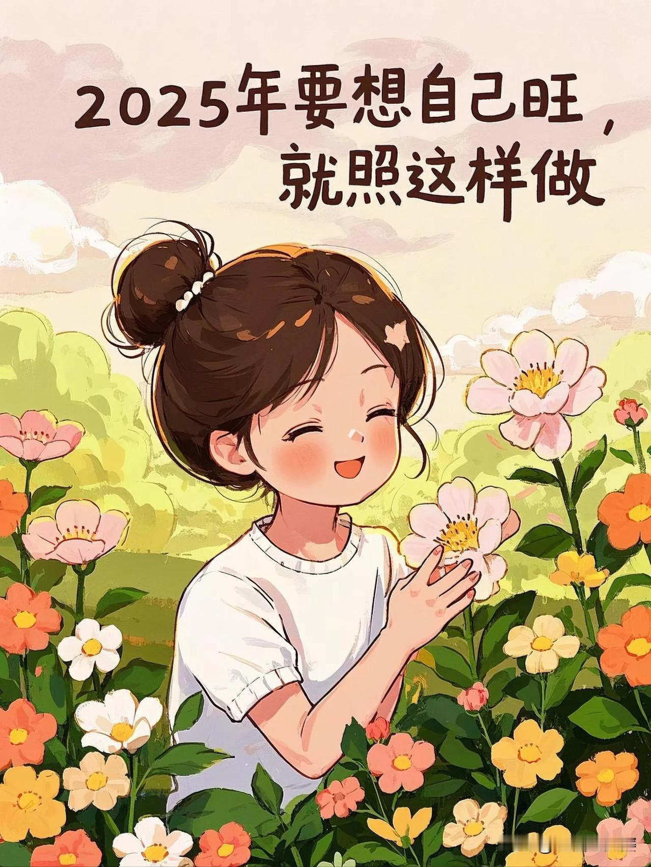 2025年想要旺，照这样做就对了！
永远把搞钱放在第一位
停止自我攻击，你比想象