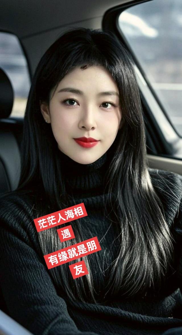 AI黑发女神的风采