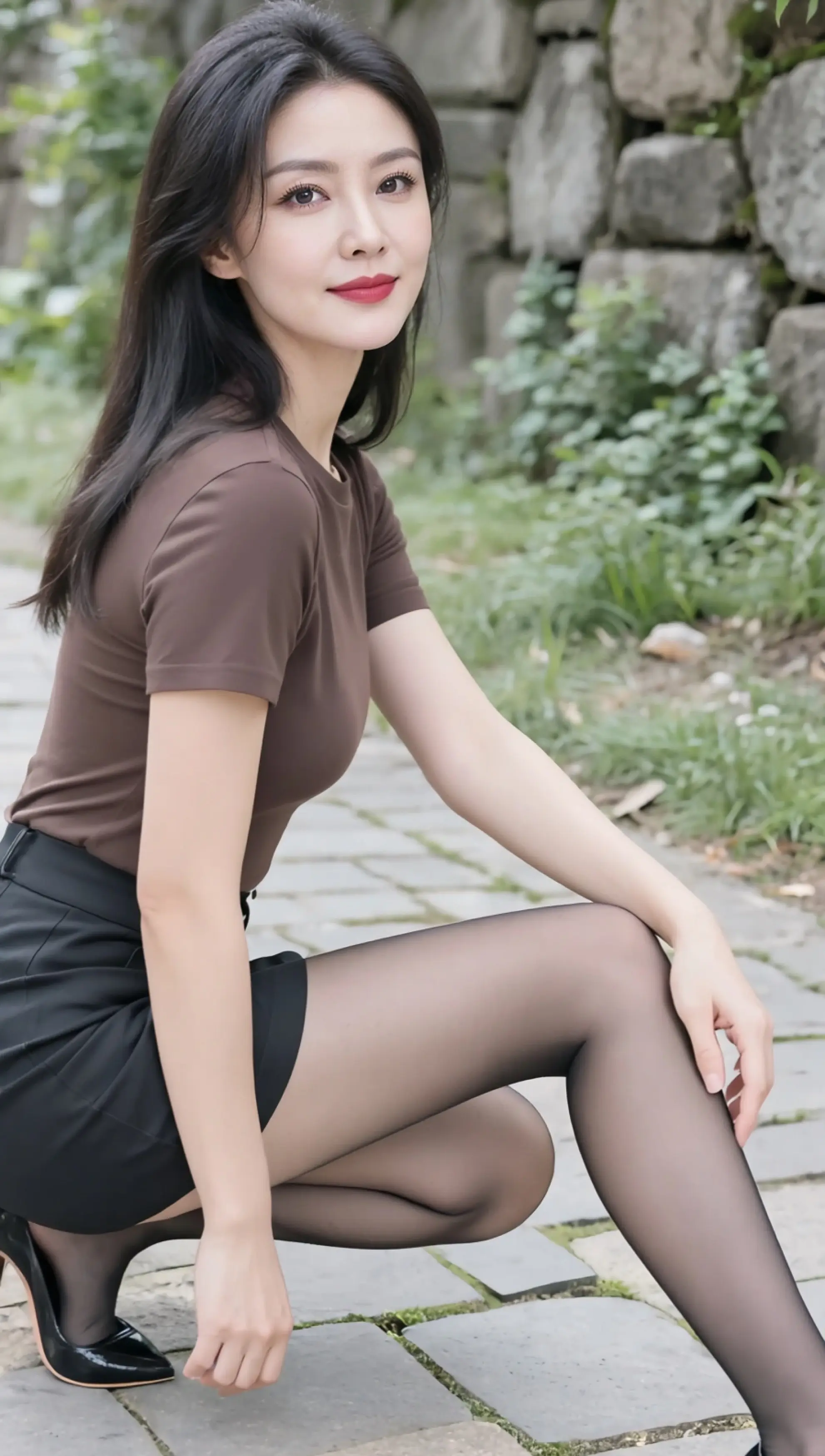 AI棕调生活照 ai创作