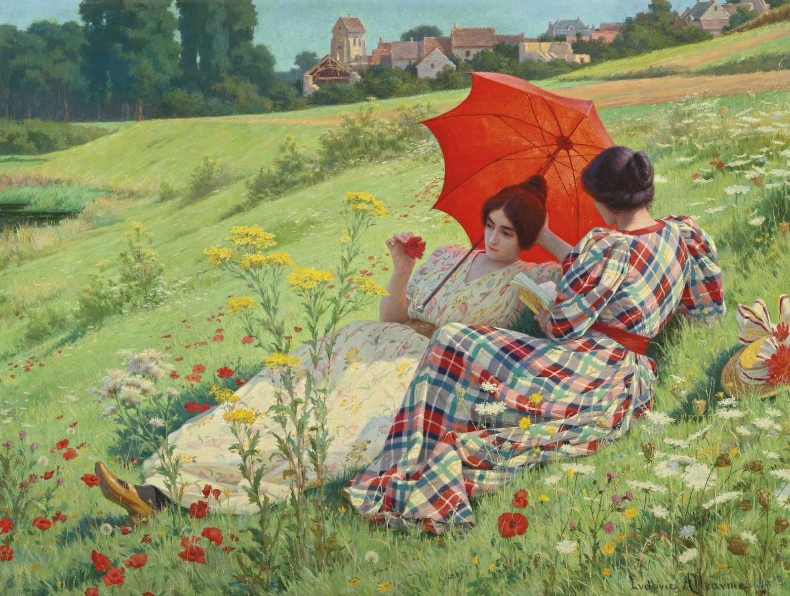 À la campagne, c. 1896Ludovic Alleaume (