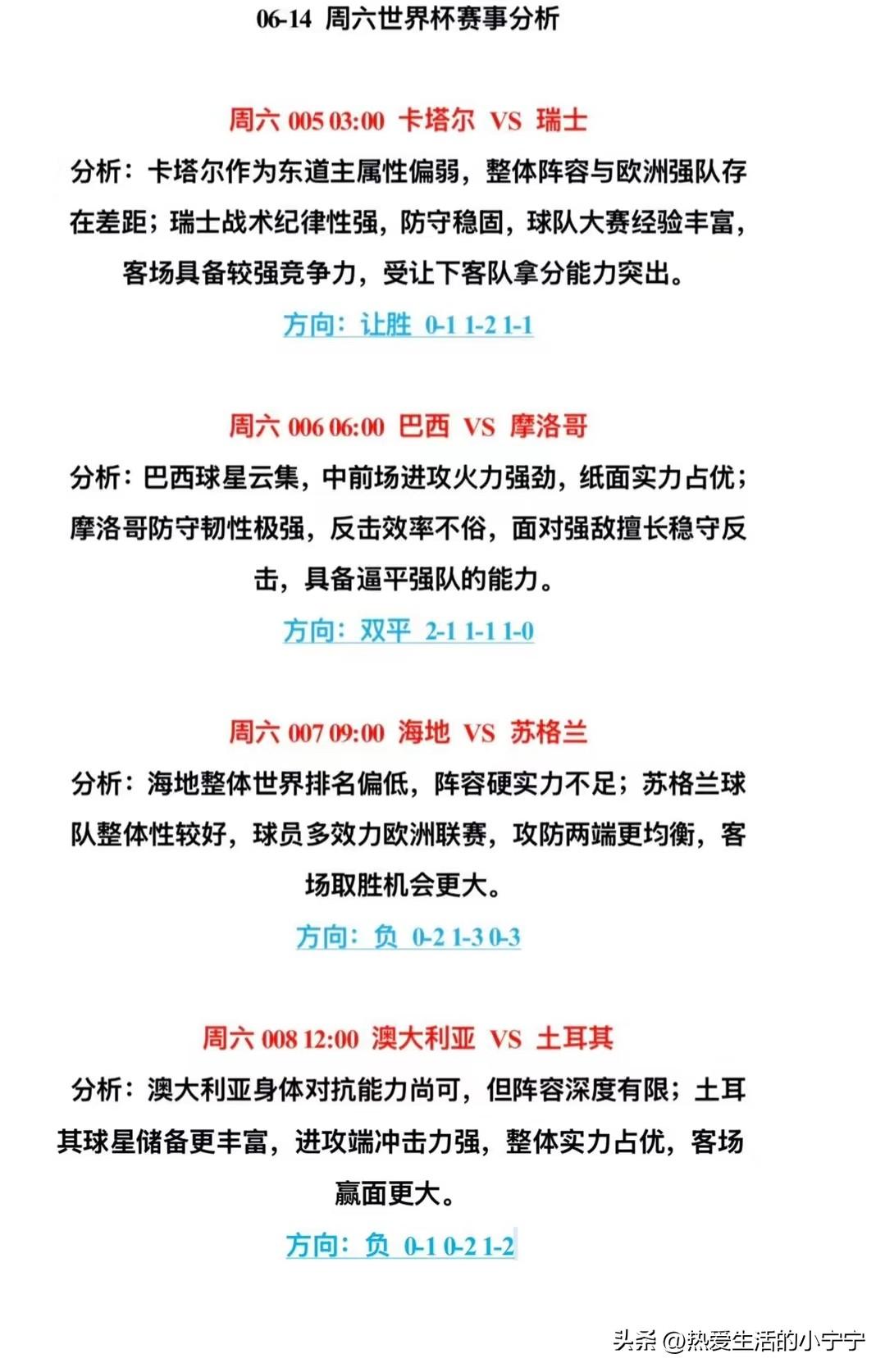 喜欢“玩球”的，可做参考。
   今天的卡塔尔要了很多人的“命”。估计95%的人