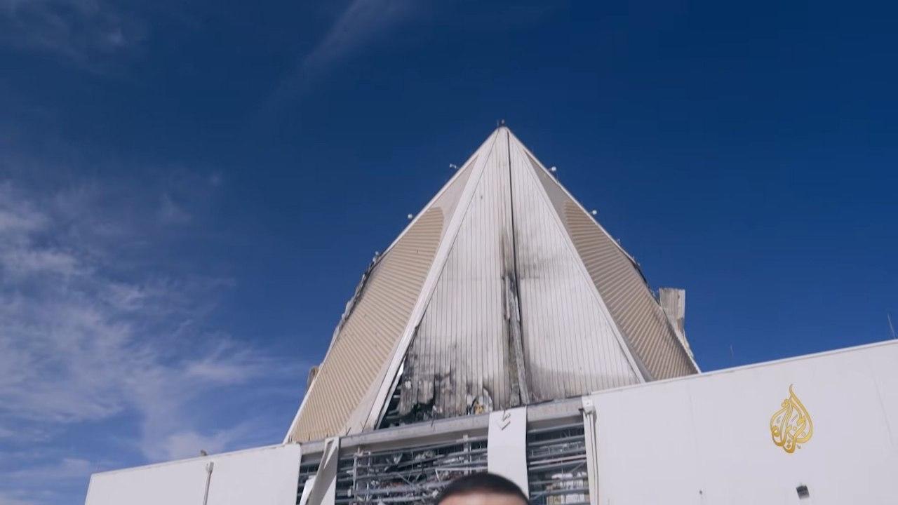 卡塔尔乌代德空军基地AN/FPS-132预警雷达