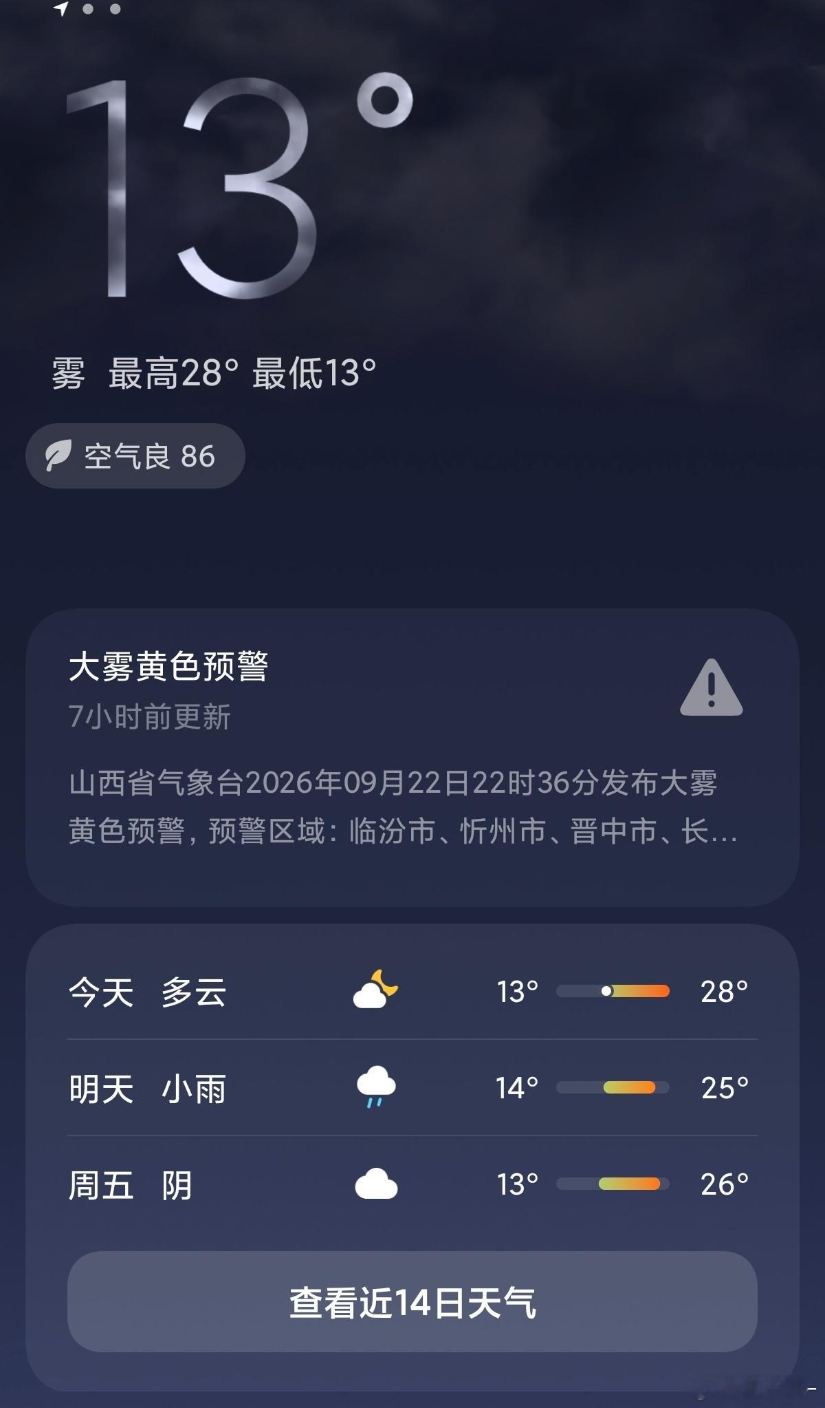 早，冻死我了 ​​​