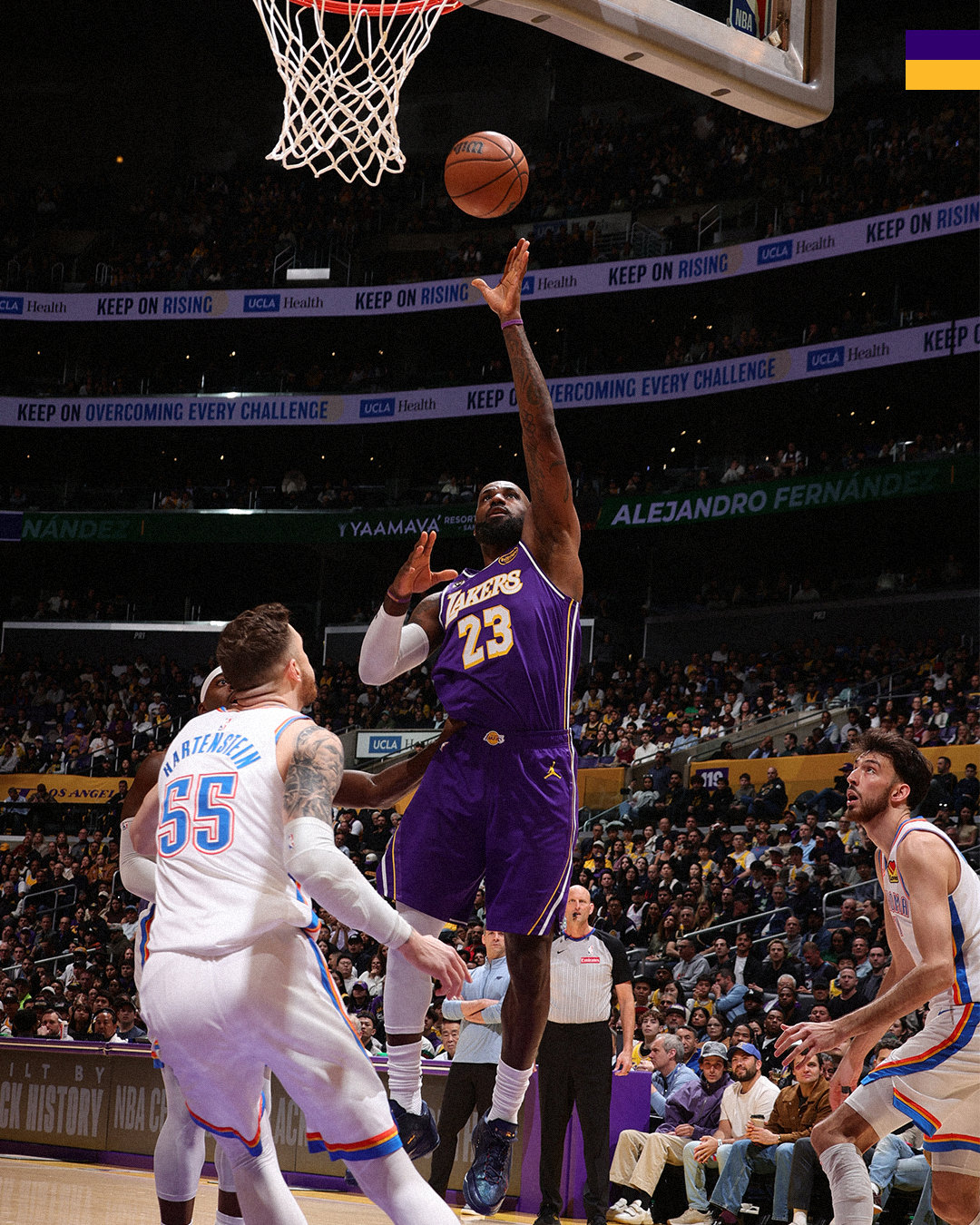 雷霆vs湖人 | 第一节🔚湖人3⃣️0️⃣ - 3⃣️1️⃣雷霆湖人国度