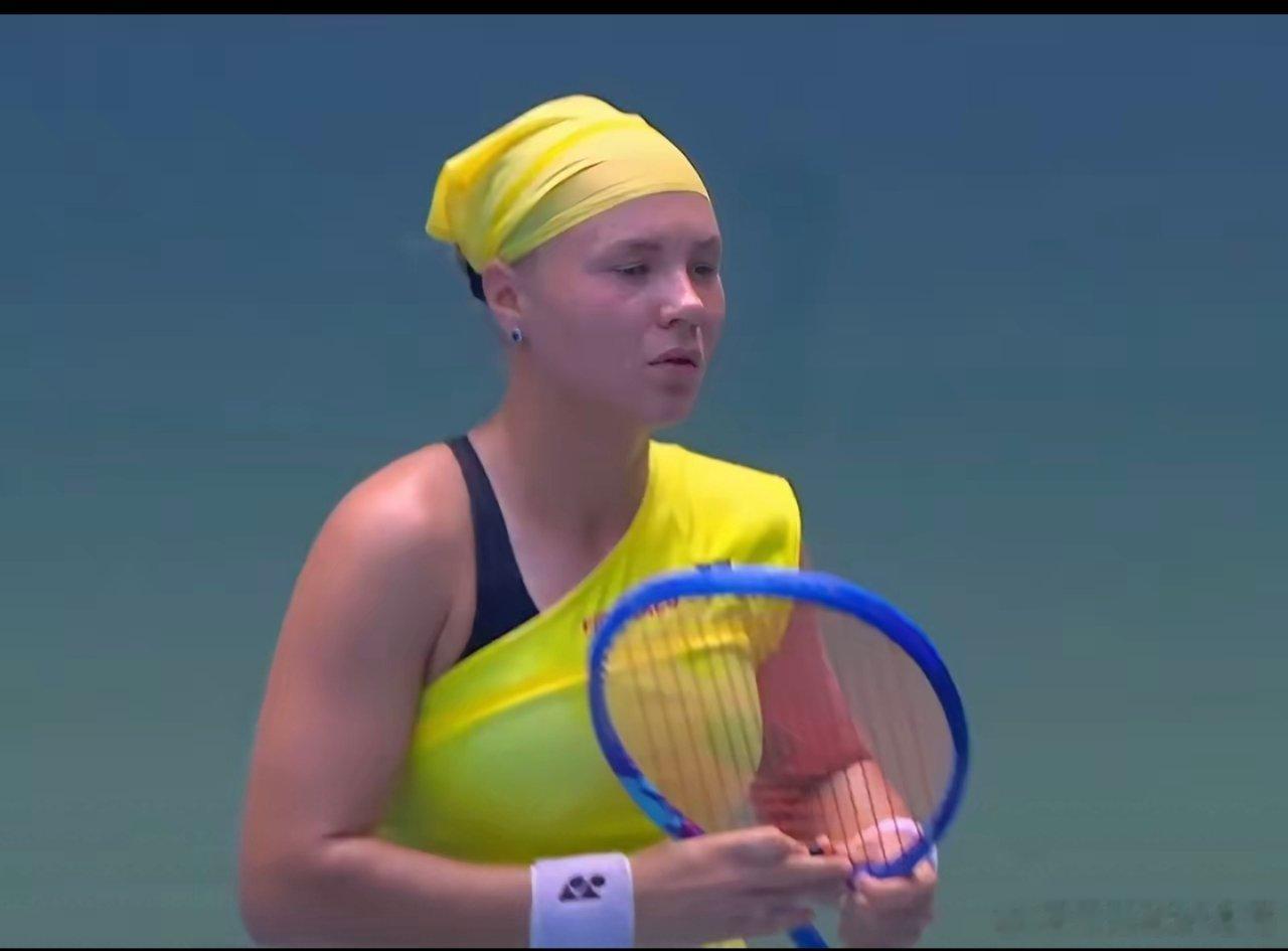 10月20日下午2026WTA500宁波网球公开赛女单第一轮，六号种子施内德首盘
