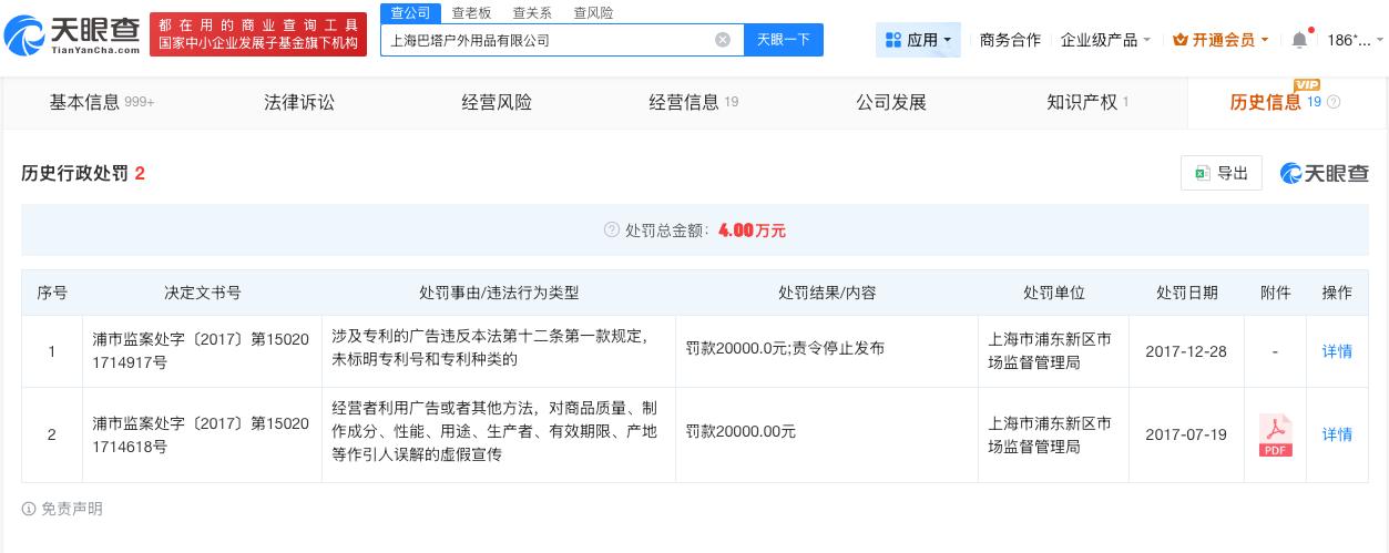 起底收地球使用费服装品牌

Patagonia关联公司曾因虚假宣传被罚地球使用费