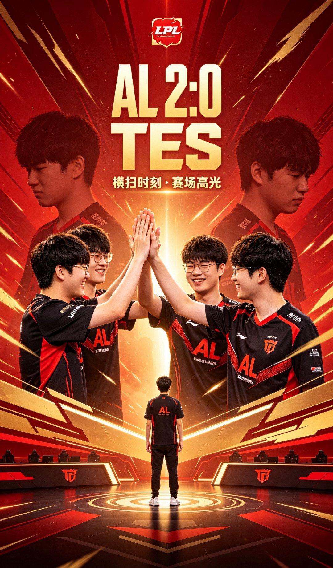 AL 2-0横扫TES拿下胜利，小奶油永恩发挥失常，LPL第二赛段这波反转太顶了
