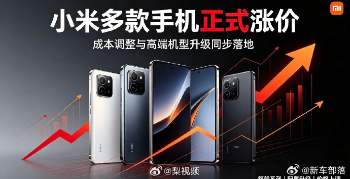 救命，手机又要涨价了，还是第二轮小米商城已经改价，Turbo5、小米17系列全线
