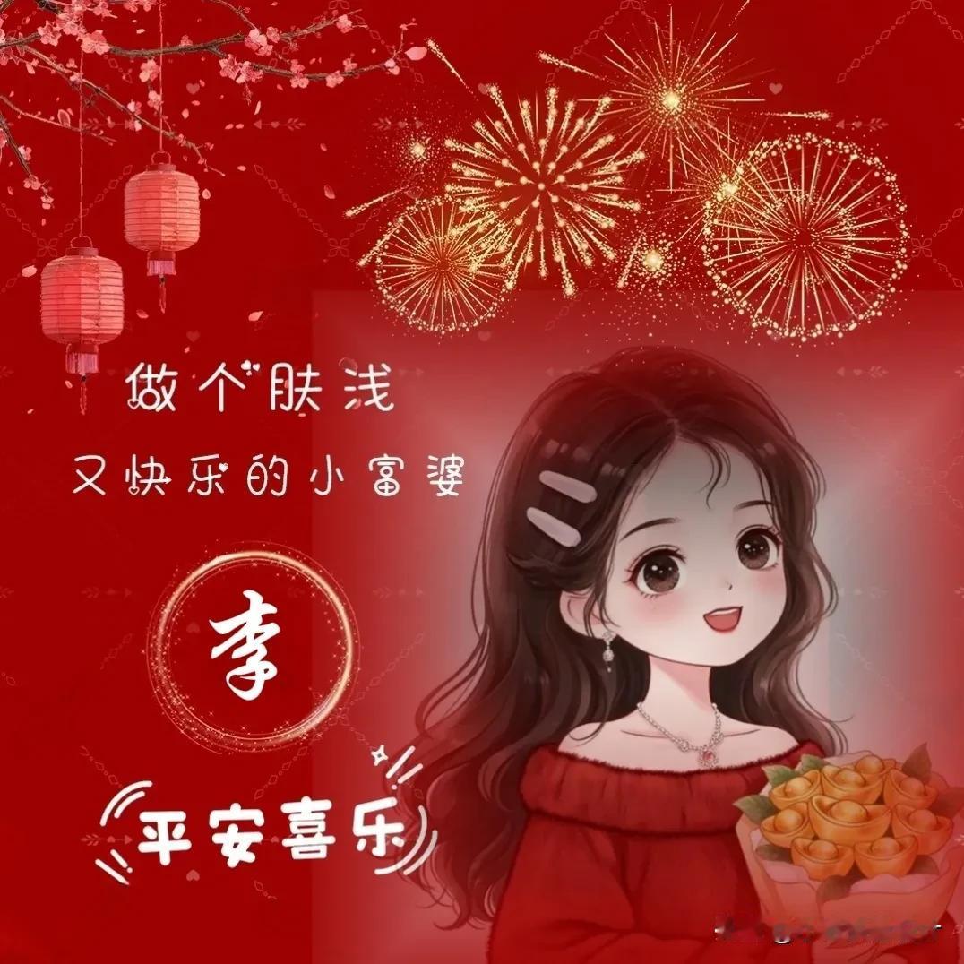 超漂亮的姓氏头像：已做李、孙、曾、赵、张、王……     你向往的生活是哪种生活