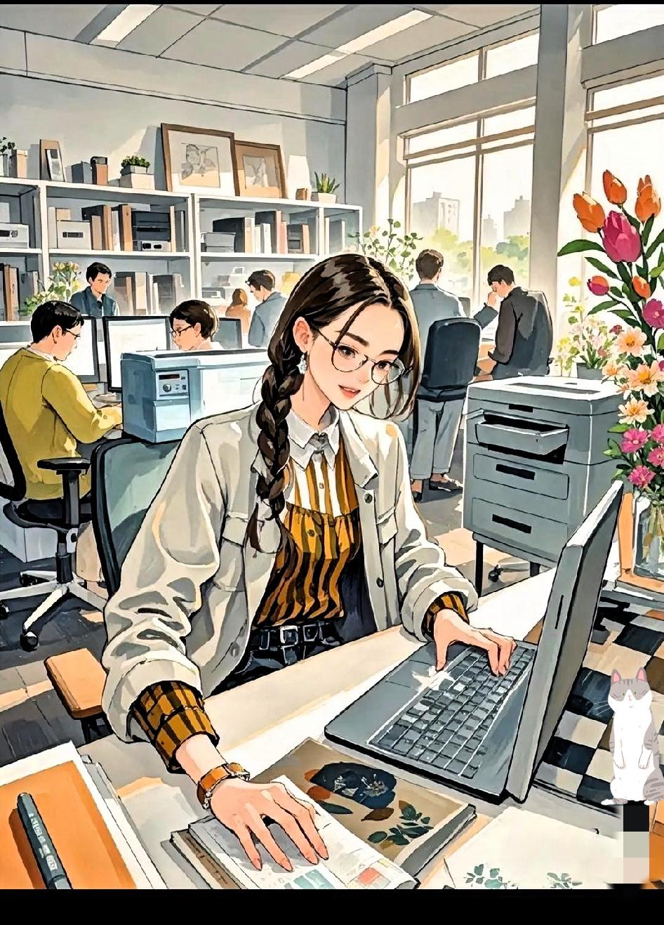 离职半年多，
前老板的微信突然跳出：“妹妹，你找到工作了吗？”看得我一愣。

赶