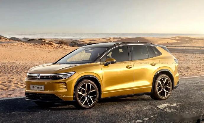 【新款大众ID.4假想图来了 或更名为ID.Tiguan】新车将会在MEB+平台