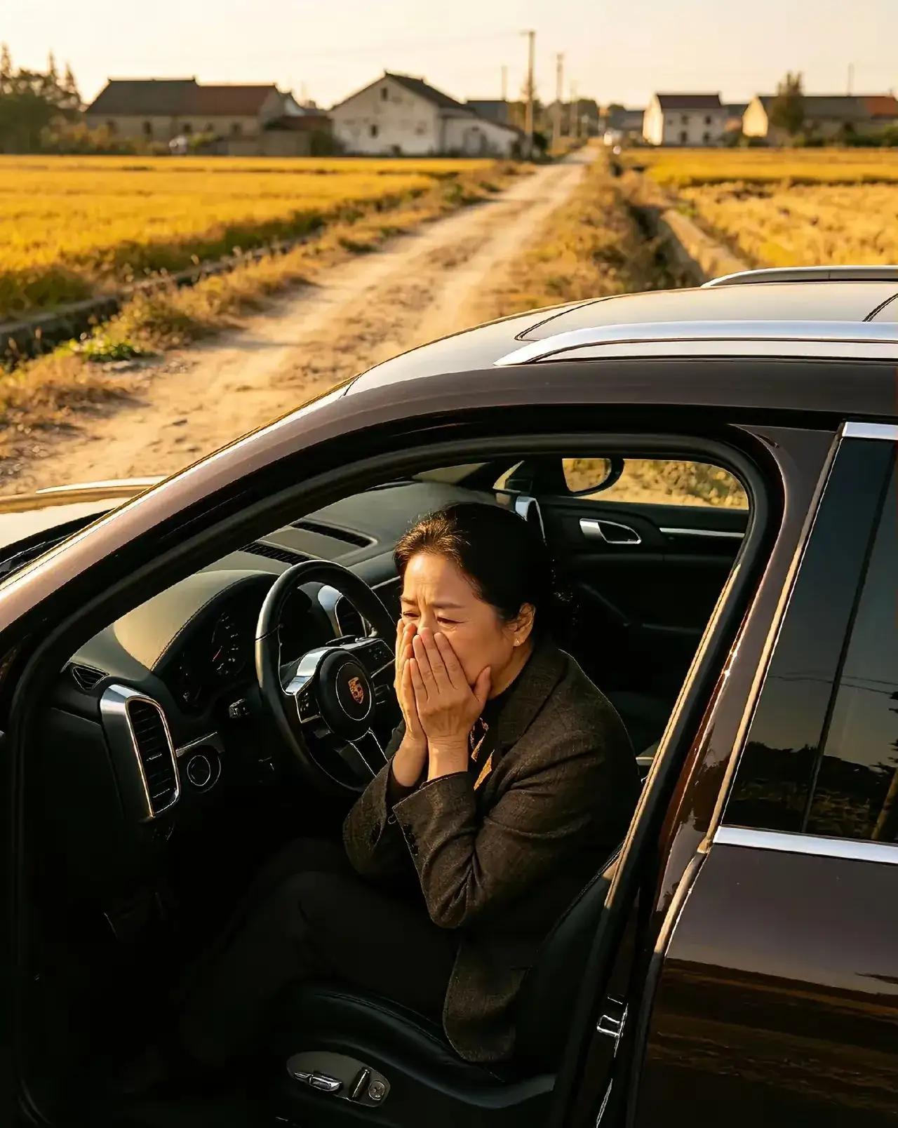 四川一女子离婚五年后，故意开保时捷去前夫家，谁料，一开门前公公递给他一封信说：他