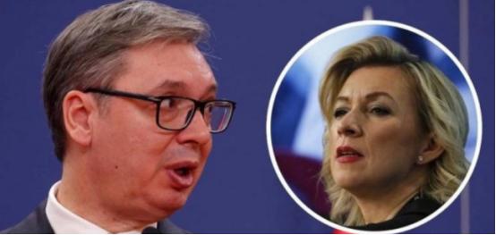 源于武契奇几天前曾表示塞尔维亚愿意为北约提供弹药，且不会追究提供的弹药用途，即便