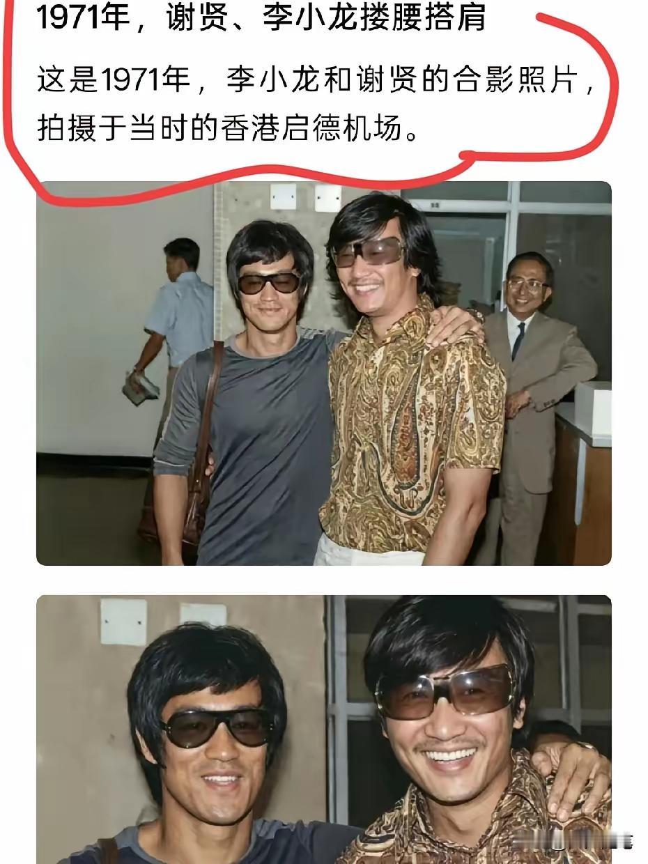 发现了吗
年轻时四哥的模样
和现在的谢霆锋别无二致
这父子二人简直就是共用同一张