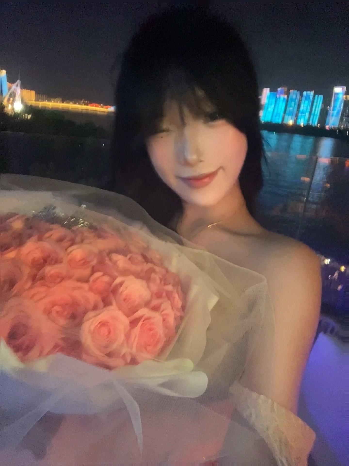 本来是她要发的