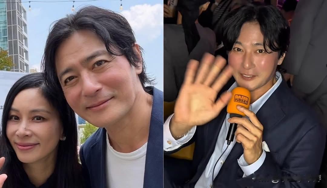 继黄晸珉亮相引发颜值讨论后，54岁演员张东健近期出席活动的画面也引发网友热议，镜