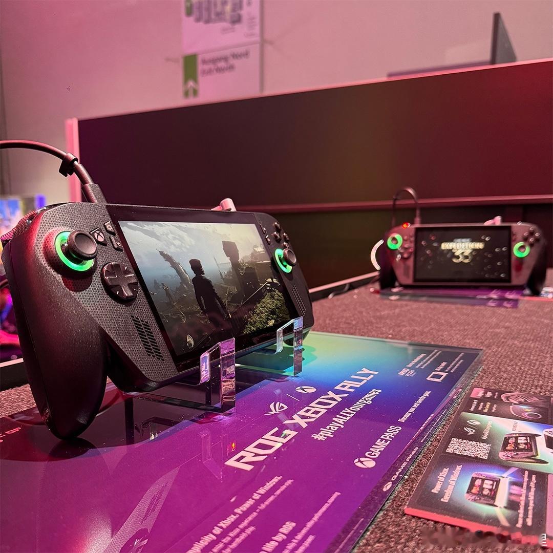 芜湖！ROG和Xbox一起联手的Win掌机ROG XBOX 掌机X终于在科隆发布