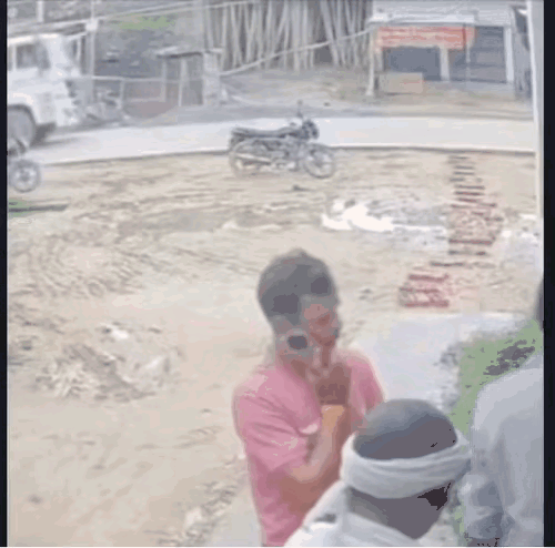 千万别跟大车那么近，更不要在两辆大车中间，好在货车是急刹住了，不然就算是大G也只