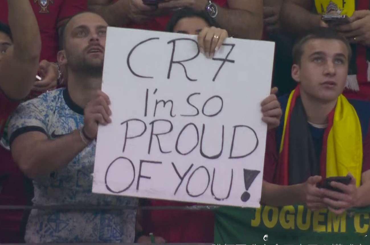 #葡萄牙# CR7 I’m SO PROUD OF YOU！#C罗哭了# ​​​
