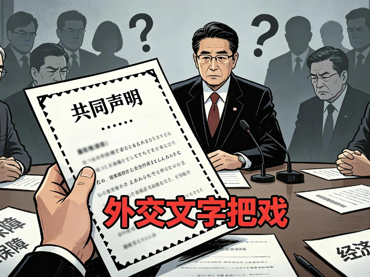 日本在外交上为何擅长文字把戏日本外交常玩文字把戏，主因是历史认罪不清、宪法约束及