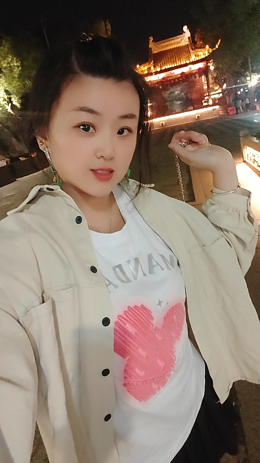 夜晚的美