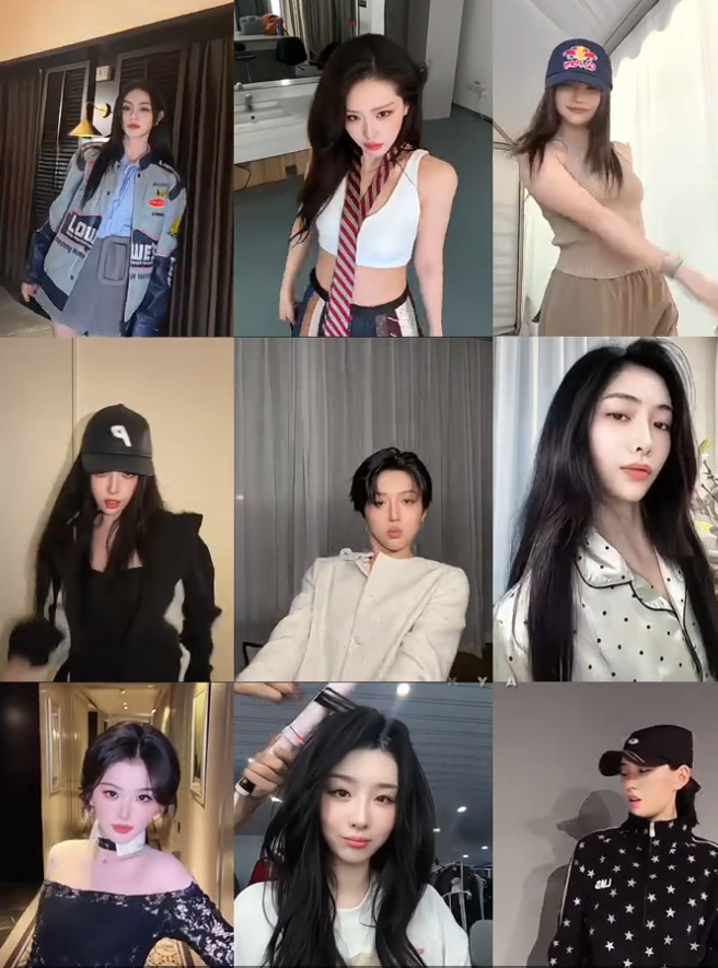 THE9全员跳ggez全员默契选择经典曲目ggez，分开录制个人舞蹈，把所有片段