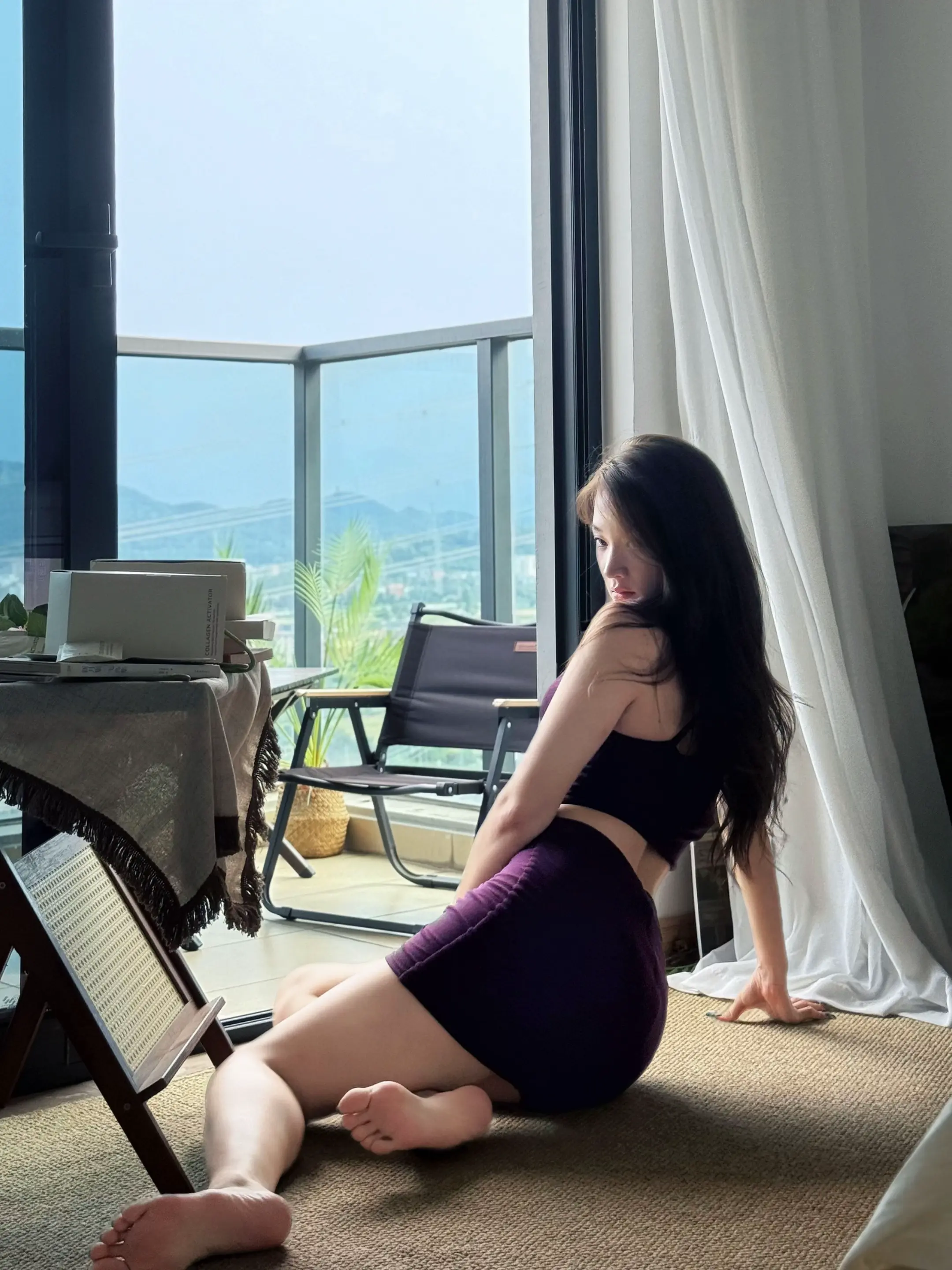 晚霞很美 风也温柔
