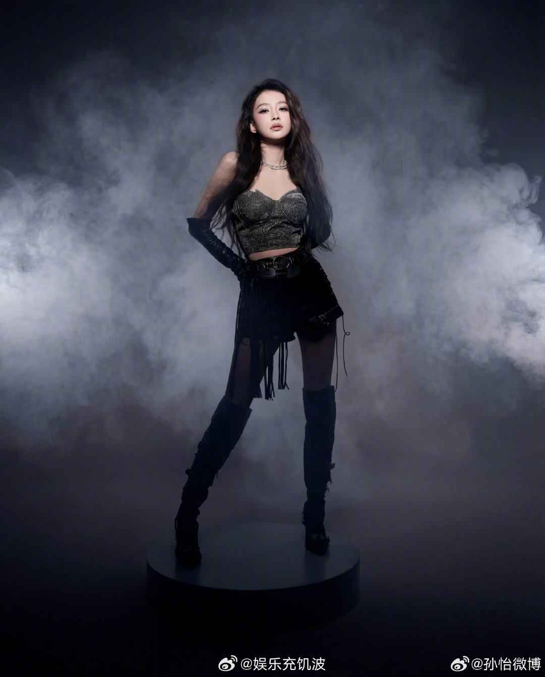 孙怡 垫音乘风初舞台直播乘风2026孙怡初舞台真的又美又放得开，造型亮眼台风自然