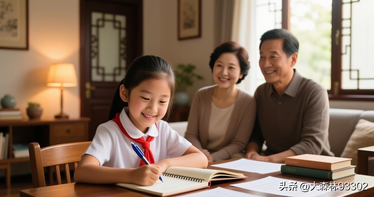 侄女是学霸，简直是家里的一块活招牌，每次作业都要父母把关，正确率高得离谱，全家提