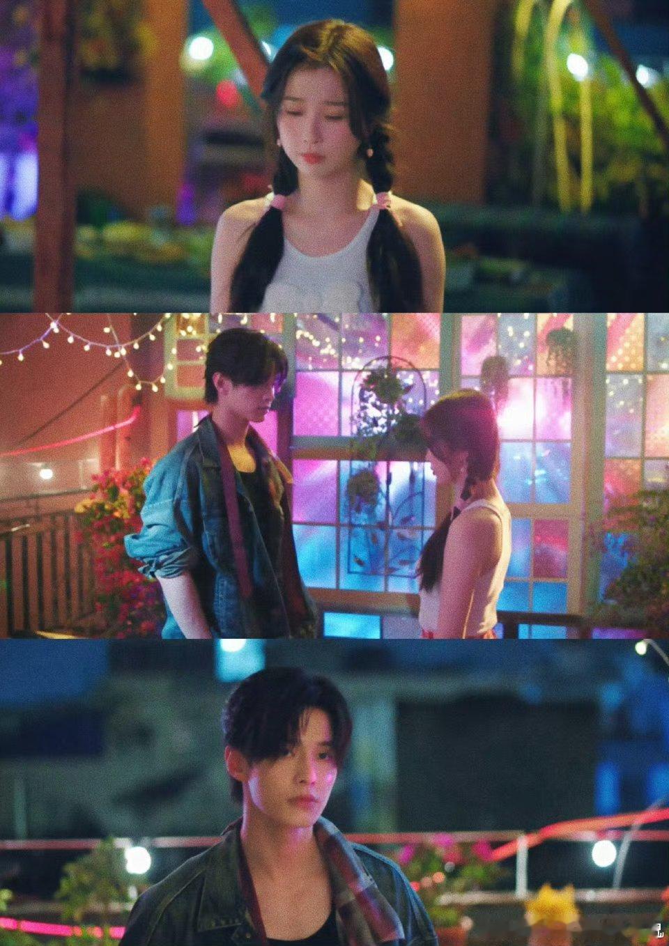 你俩继续亲我的嘴角一点也不累路人神助攻绝了！姜暮一撞直接亲到靳朝脸上，这波意外之