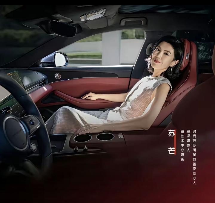 苏芒最近被大众狂喷，有人称她是“法兰西第一女仆”，还有人攻击找她做广告的汽车厂家